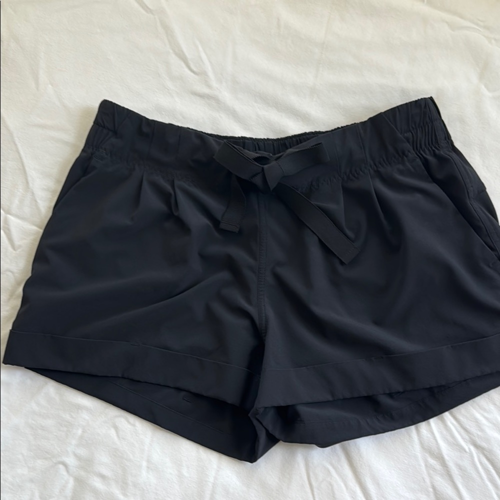 Lululemon Athletica Black casual shorts.